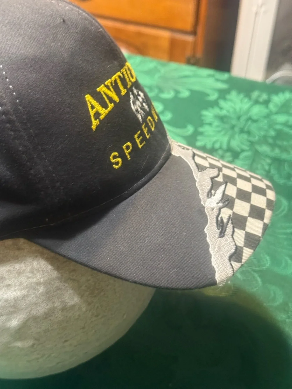 Antioch Speedway Black & Yellow Racing Cap